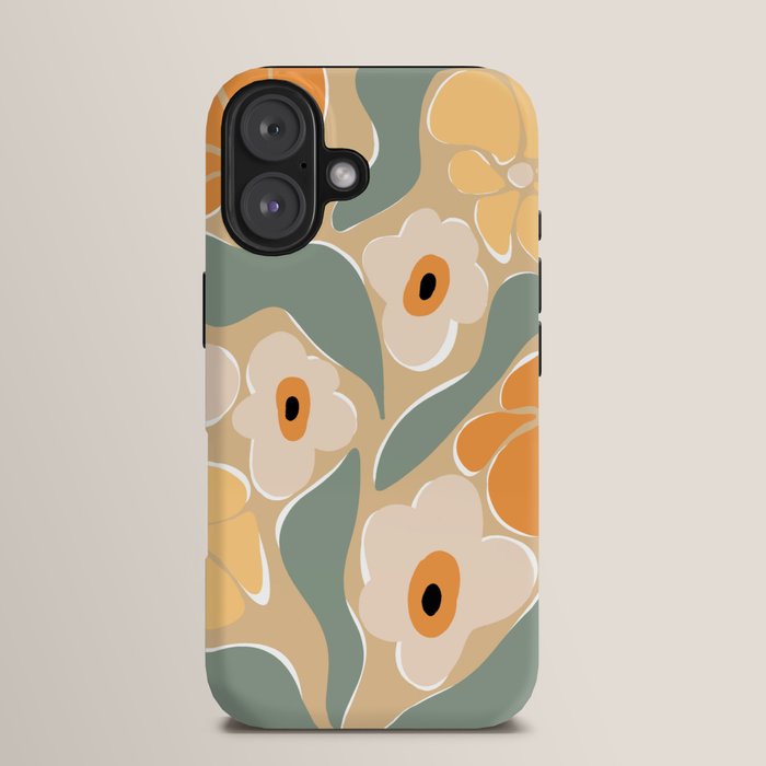 70s california flower market iPhone Case