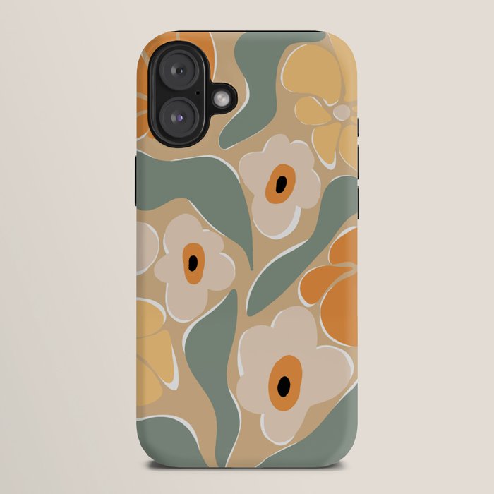 70s california flower market iPhone Case