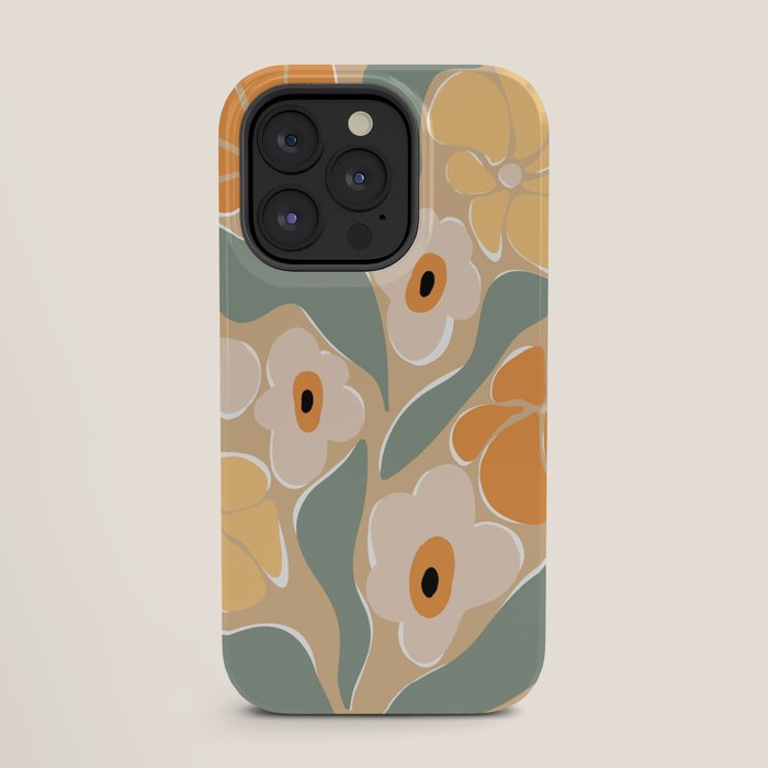 70s california flower market iPhone Case