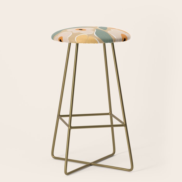 70s california flower market Stool