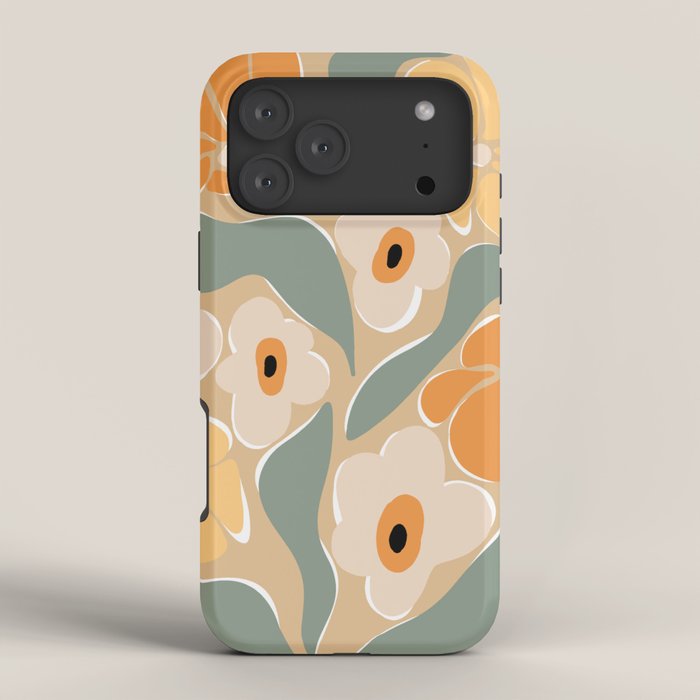 70s california flower market iPhone Case