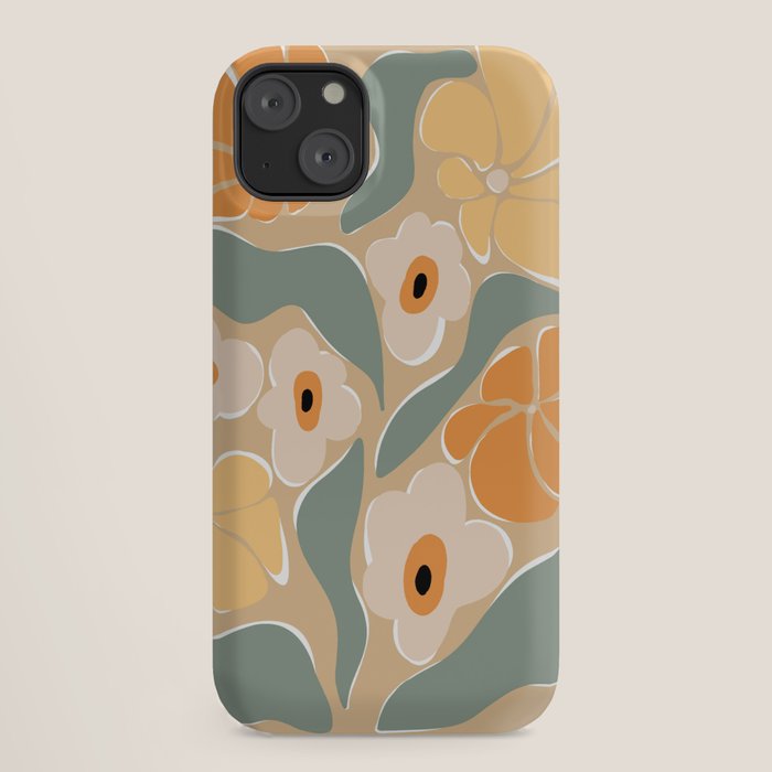 70s california flower market iPhone Case