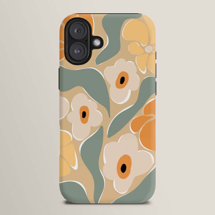 70s california flower market iPhone Case