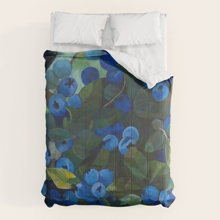 A Blueberry View Comforter