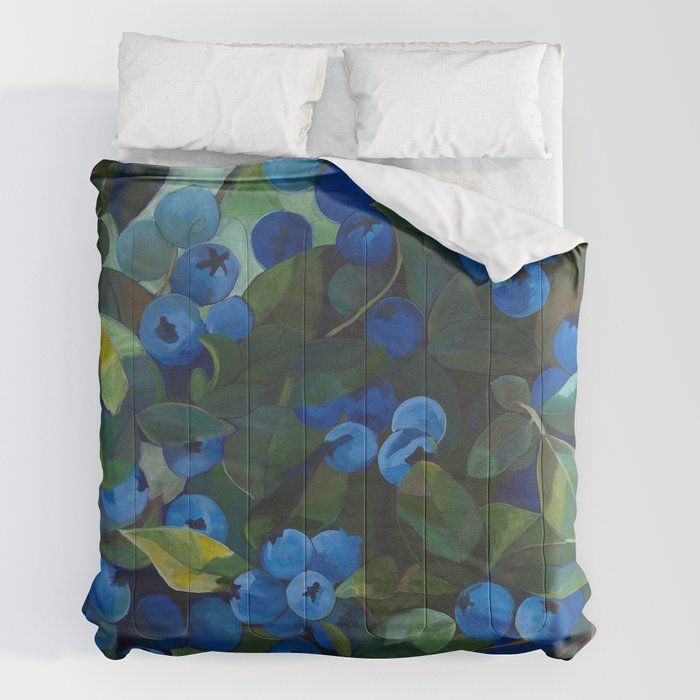 A Blueberry View Comforter