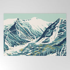 2021 Ski Stowe Vermont Vintage Poster  Welcome Mat