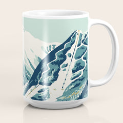 2021 Ski Stowe Vermont Vintage Poster  Coffee Mug