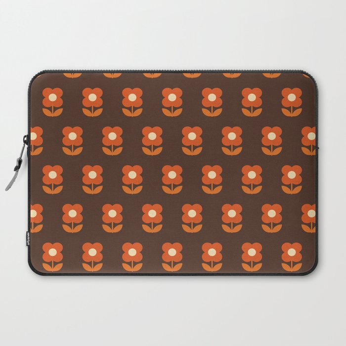 70s Flower Pattern #1 Laptop Sleeve
