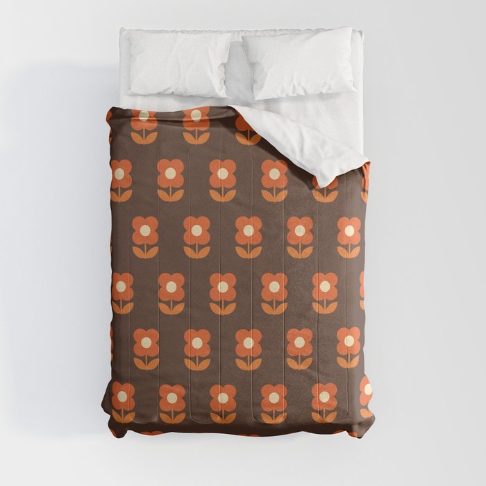 70s Flower Pattern #1 Comforter