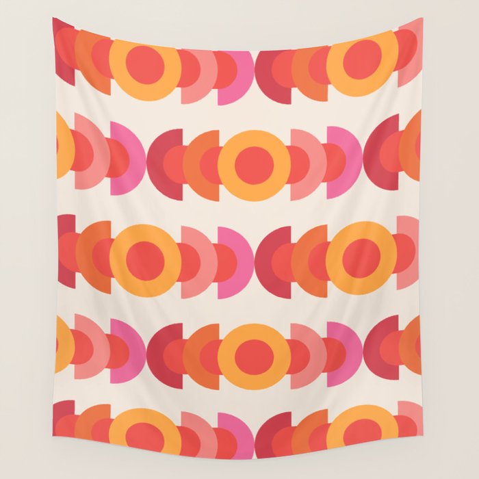 70's pattern no1 Wall Tapestry