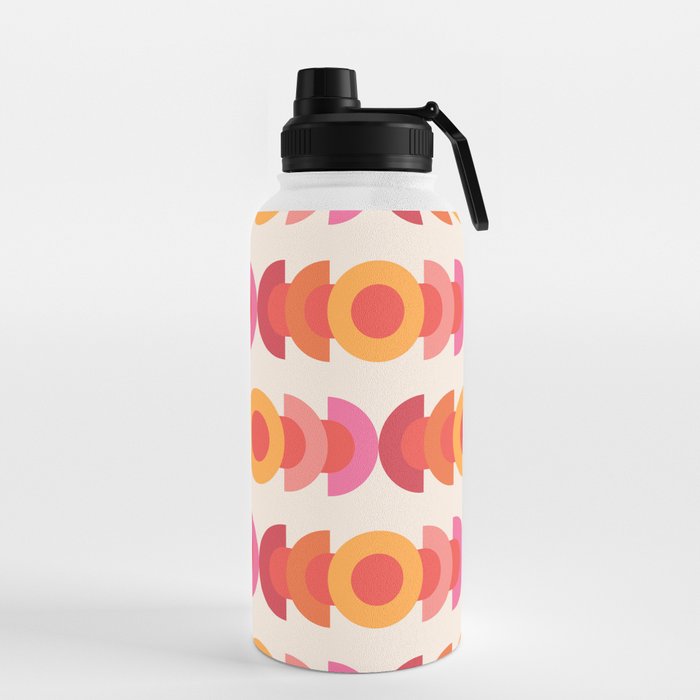 70's pattern no1 Water Bottle