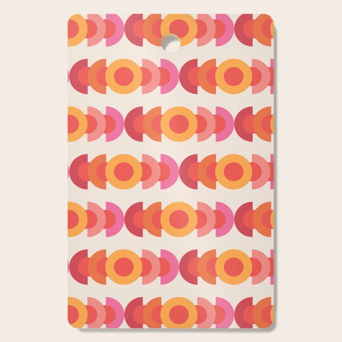 70's pattern no1 Cutting Board