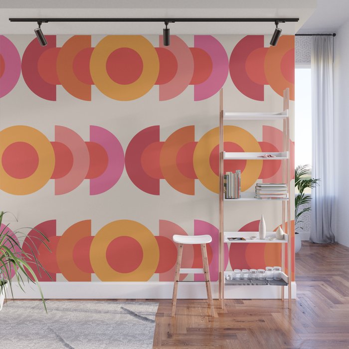 70's pattern no1 Wall Mural