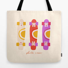 70's skate crew Tote Bag