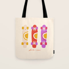70's skate crew Tote Bag