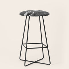 12-meter Sailing Yacht America's Cup Races nautical black and white photograph Stool