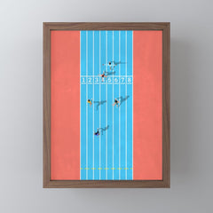100m  Mini Art Print