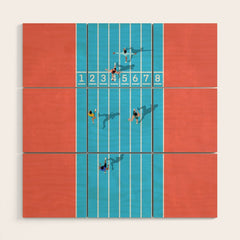 100m  Wood Wall Art