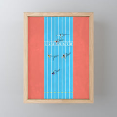 100m  Mini Art Print