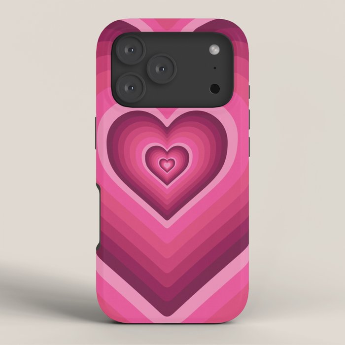 70's Heart iPhone Case