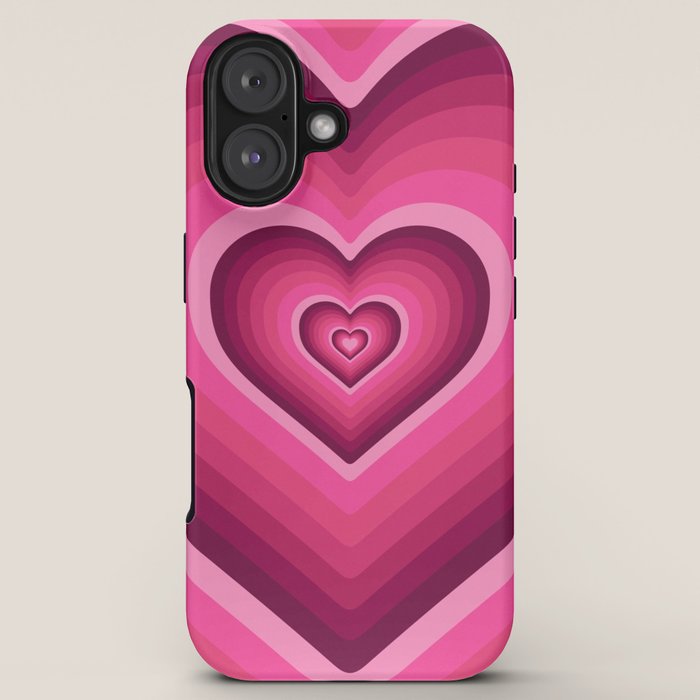 70's Heart iPhone Case