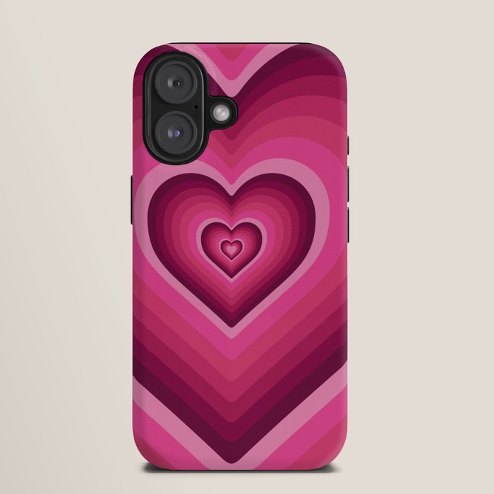 70's Heart iPhone Case