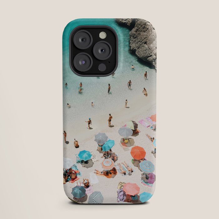 A Day At The Beach iPhone Case