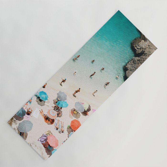 A Day At The Beach Yoga Mat