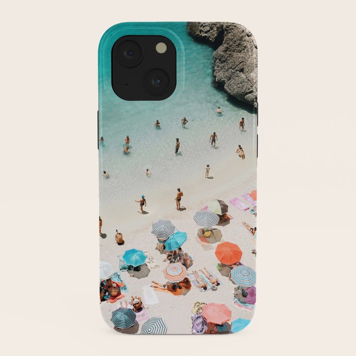 A Day At The Beach iPhone Case