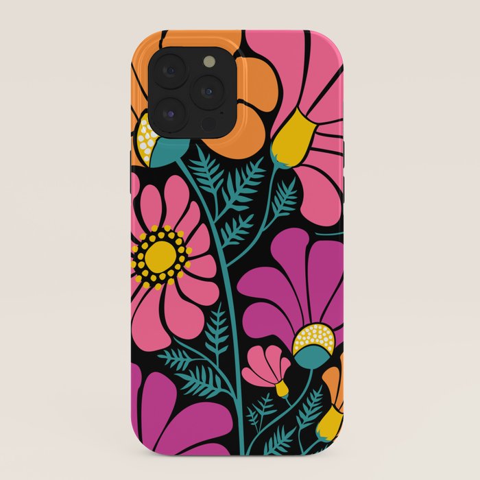 70s Disco Garden iPhone Case