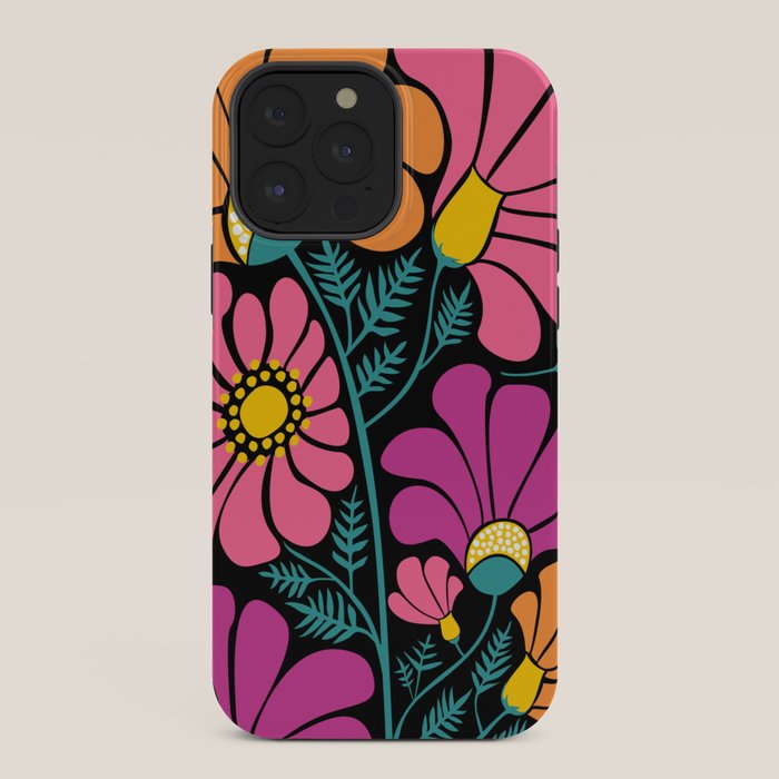 70s Disco Garden iPhone Case