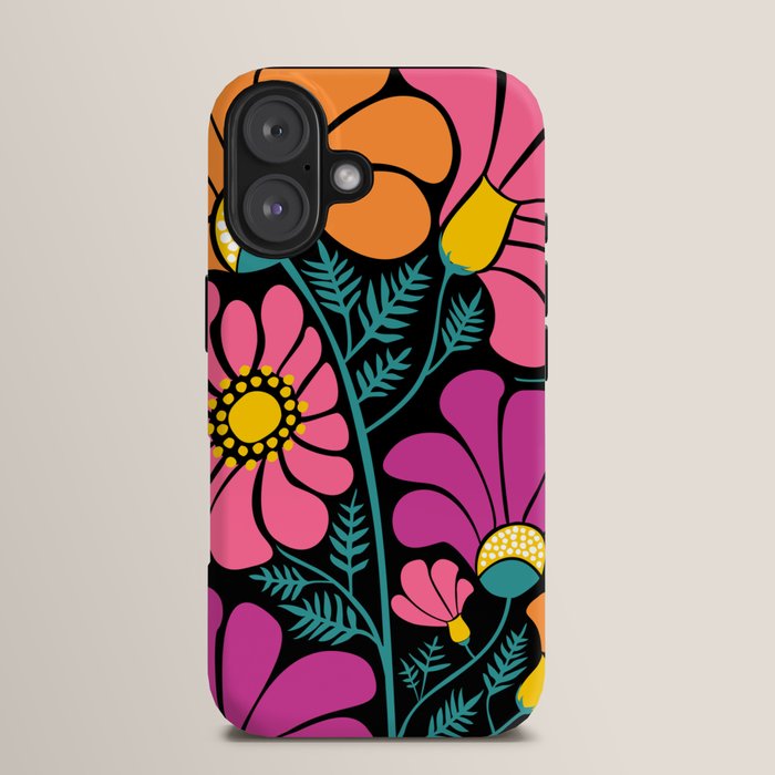 70s Disco Garden iPhone Case