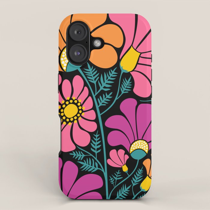 70s Disco Garden iPhone Case