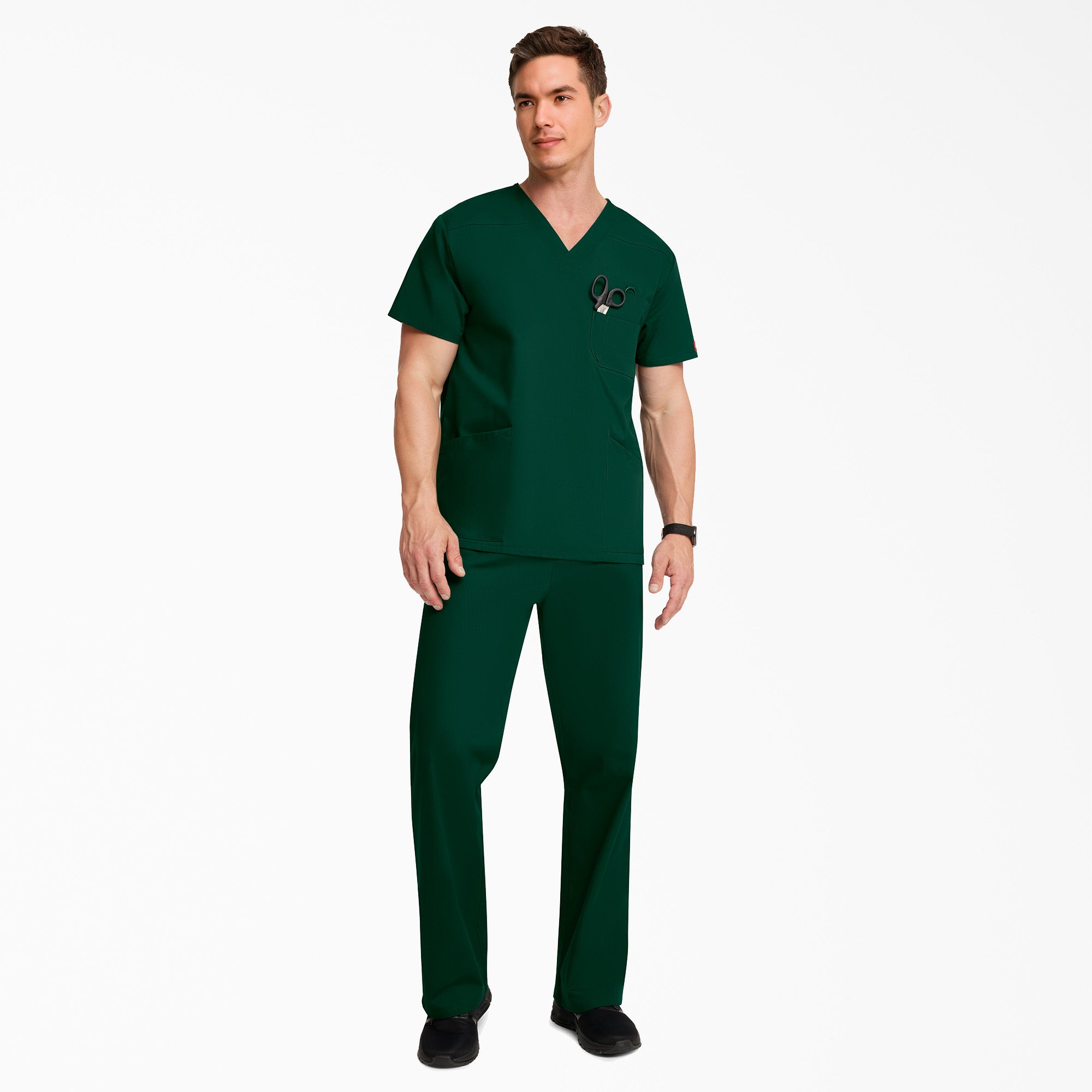 Men's EDS Signature V-Neck Scrub Top