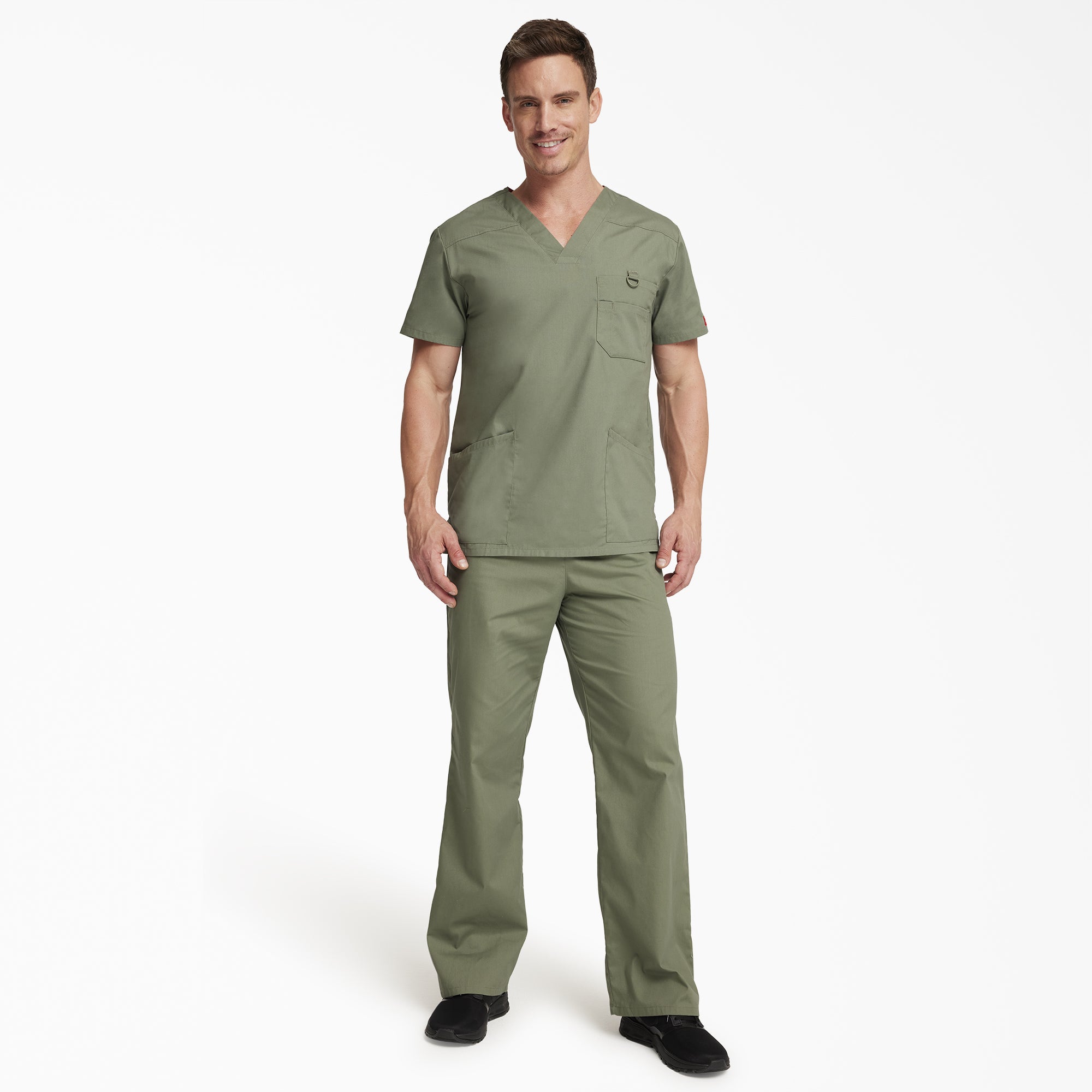 Men's EDS Signature V-Neck Scrub Top