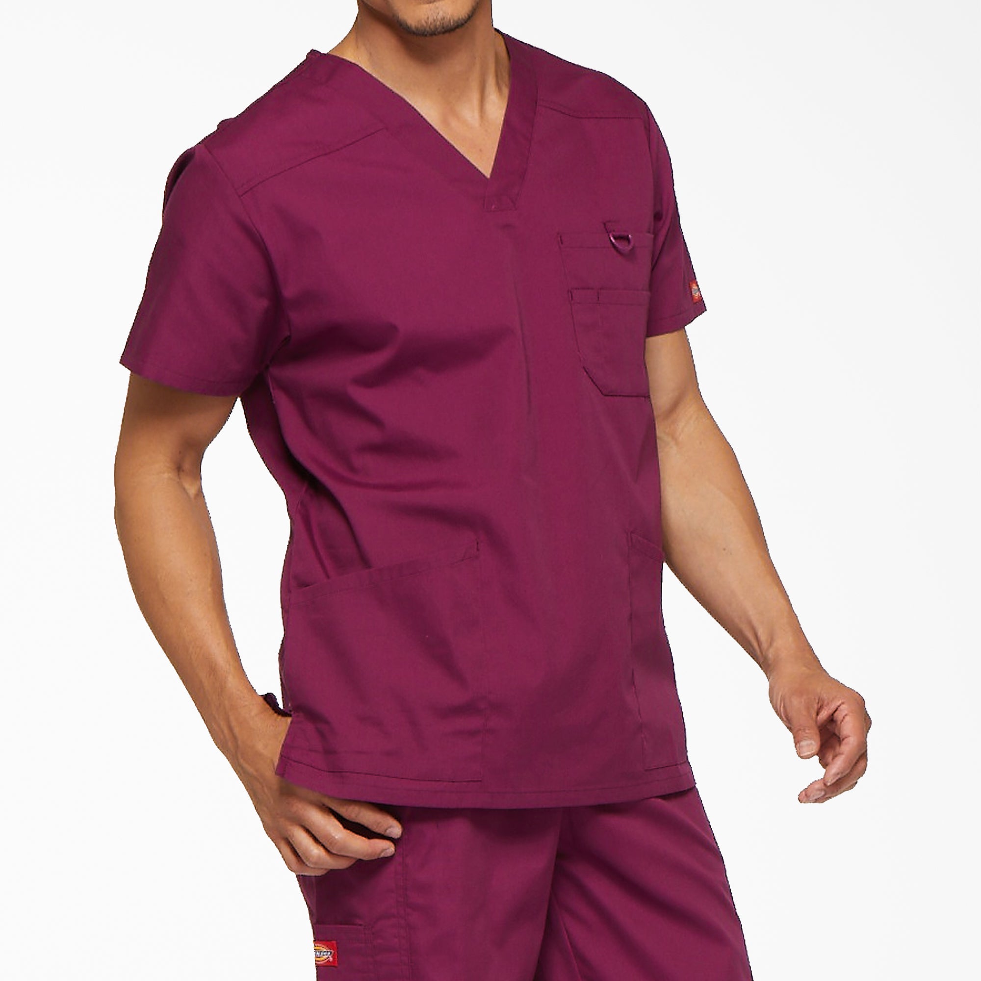 Men's EDS Signature V-Neck Scrub Top