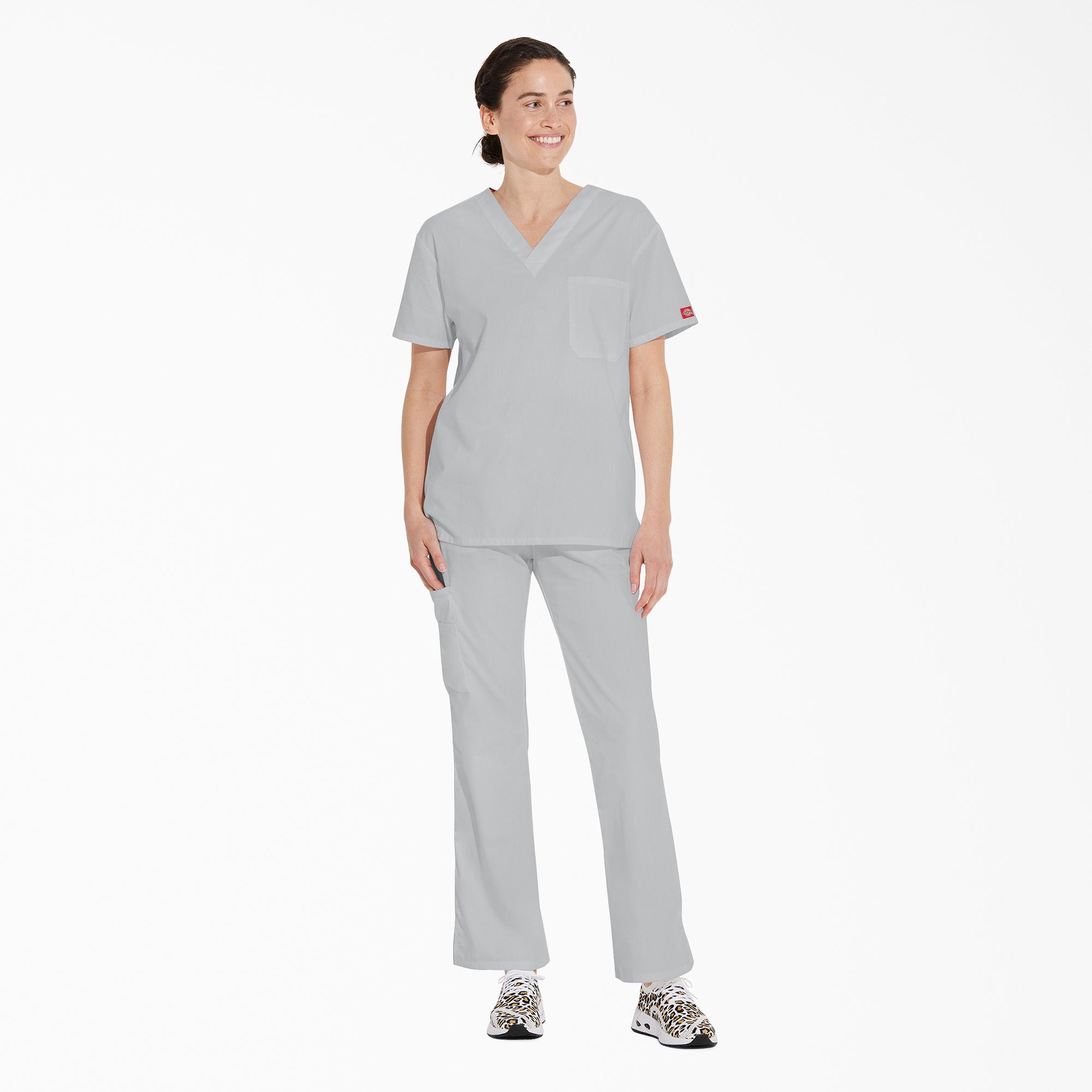 Unisex EDS Signature V-Neck Scrub Top