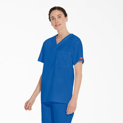 Unisex EDS Signature V-Neck Scrub Top