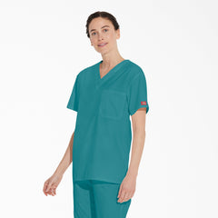 Unisex EDS Signature V-Neck Scrub Top