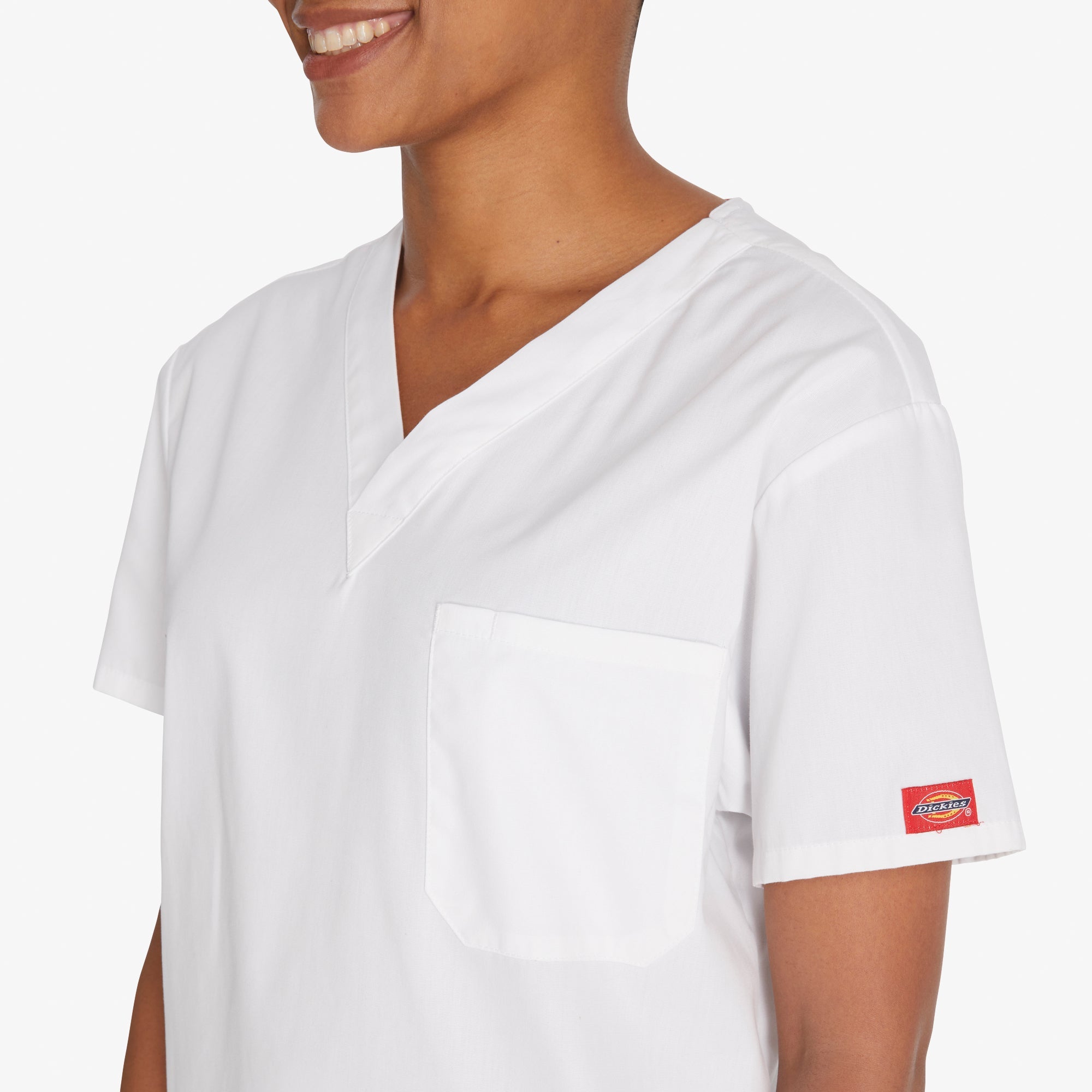 Unisex EDS Signature V-Neck Scrub Top