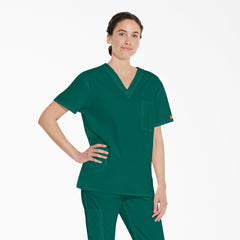 Unisex EDS Signature V-Neck Scrub Top