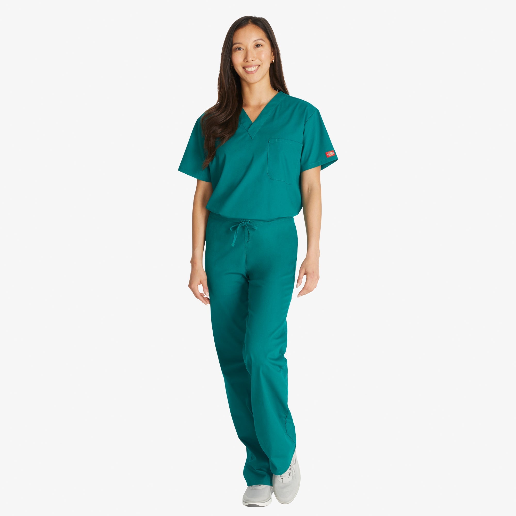 Unisex EDS Signature V-Neck Scrub Top