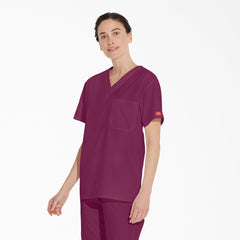 Unisex EDS Signature V-Neck Scrub Top