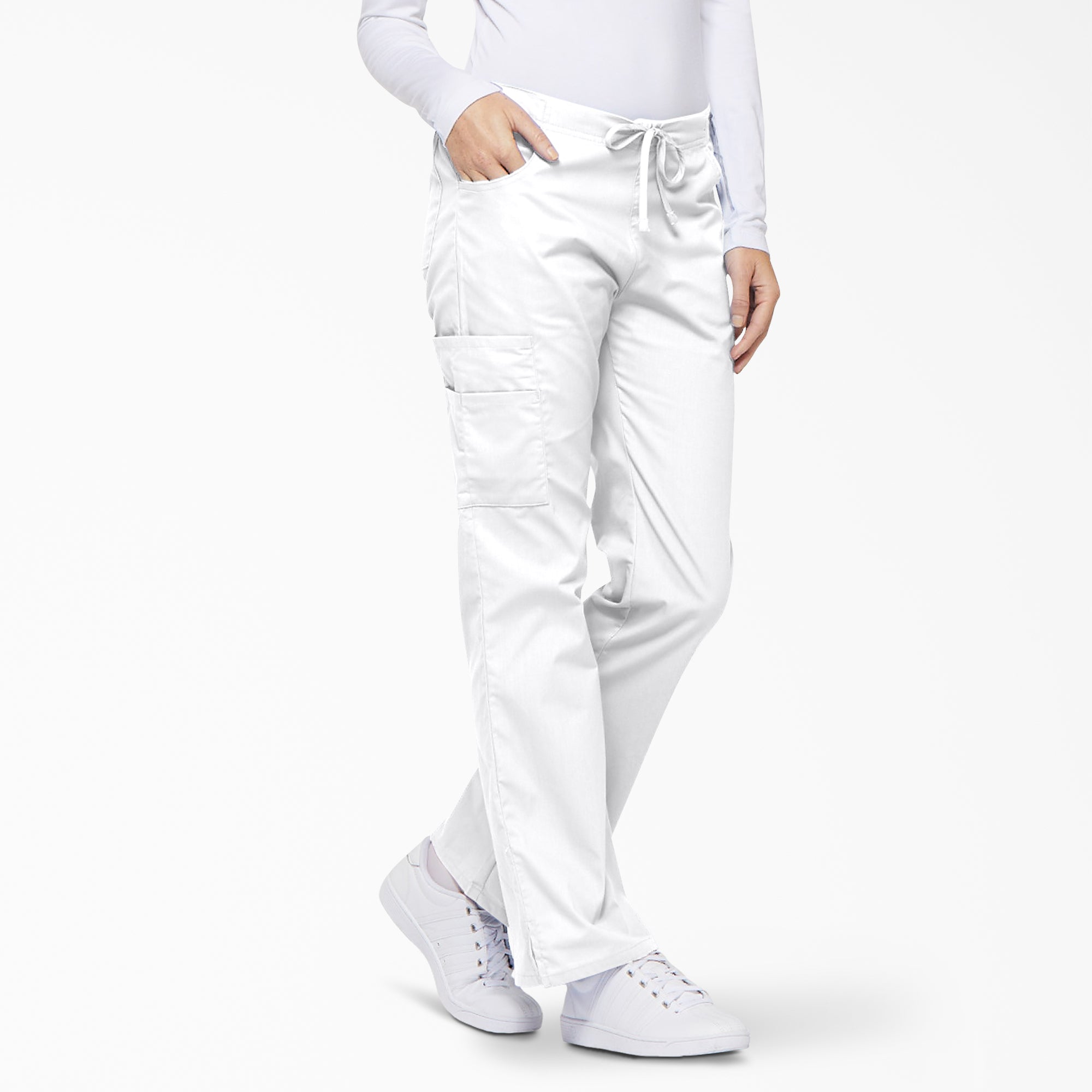 Women's EDS Signature Drawstring Cargo Scrub Pants