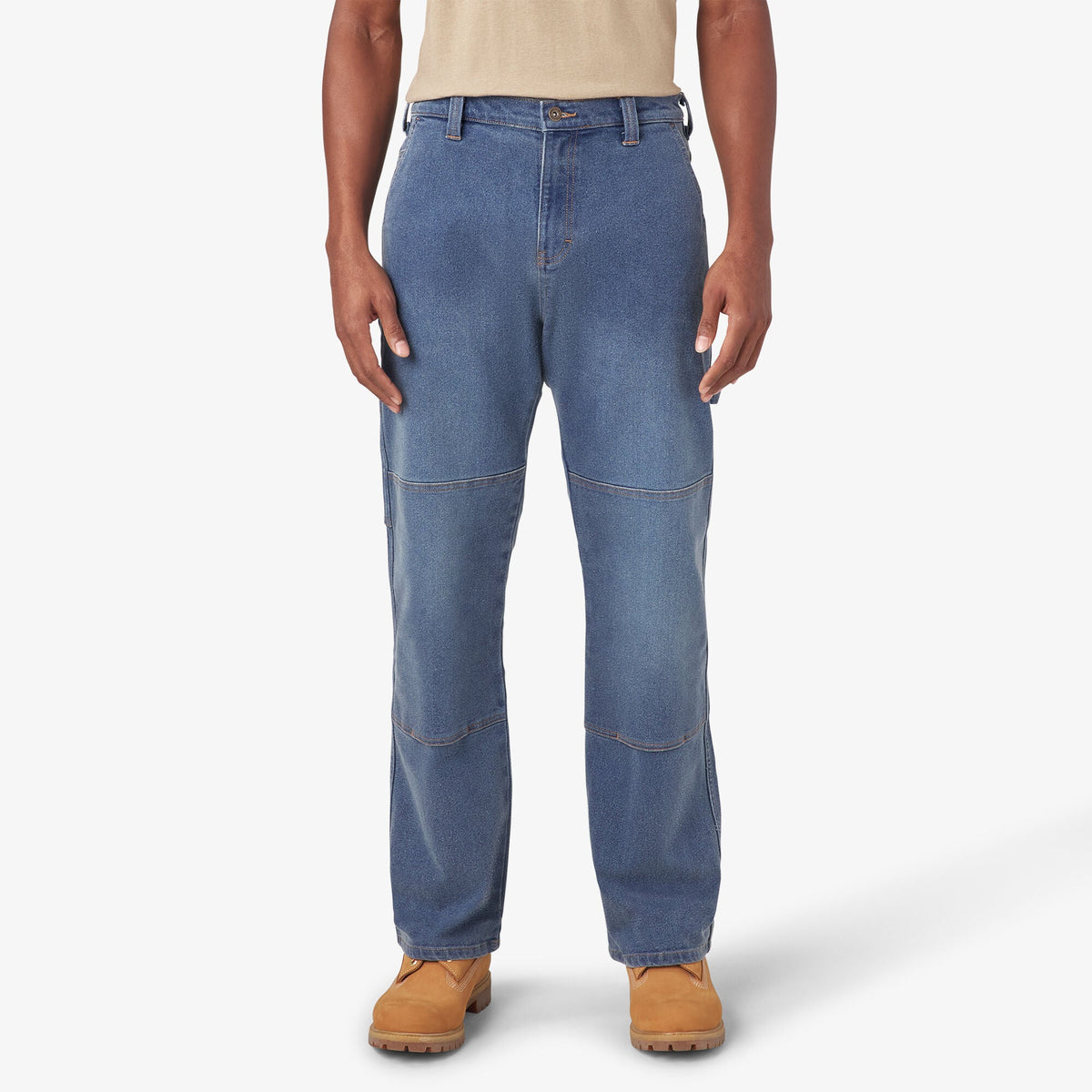 FLEX Relaxed Fit Double Knee Jeans