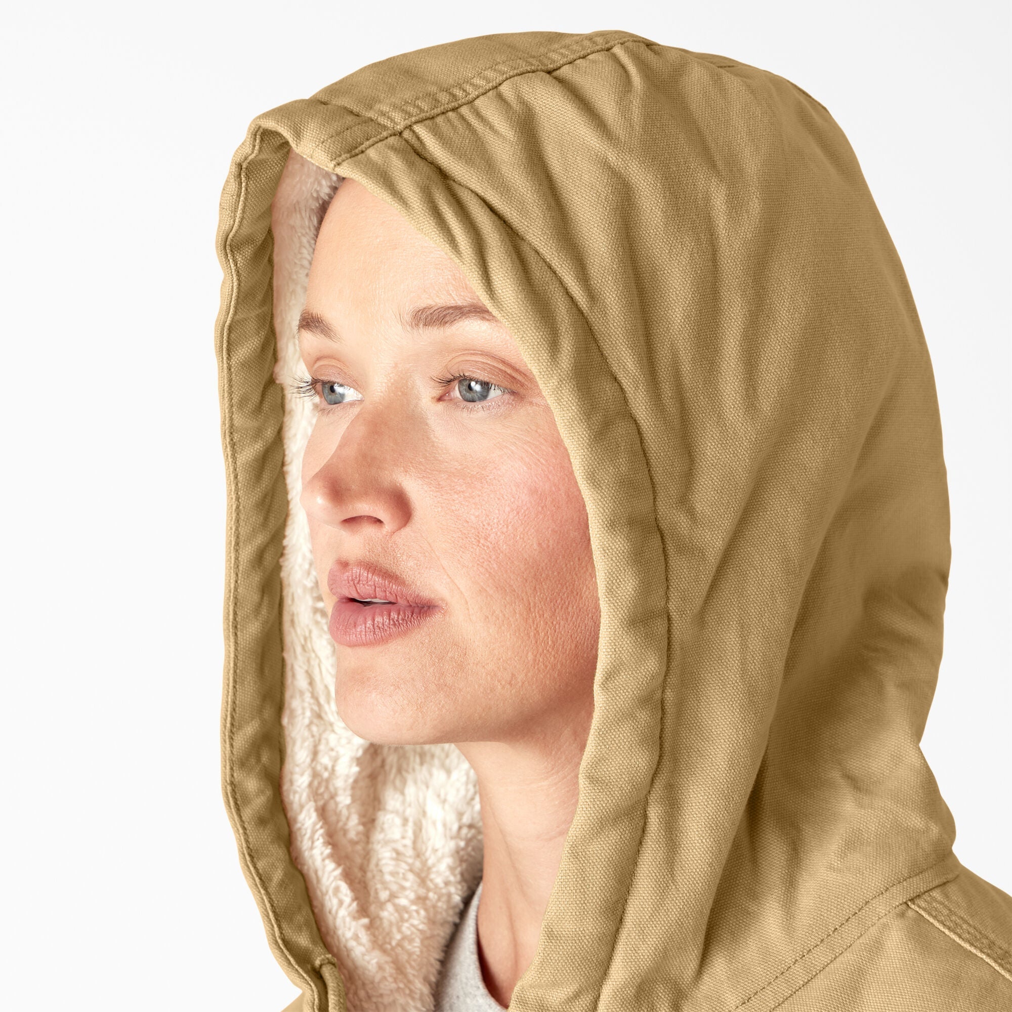 Women's Fleece Lined Duck Canvas Jacket