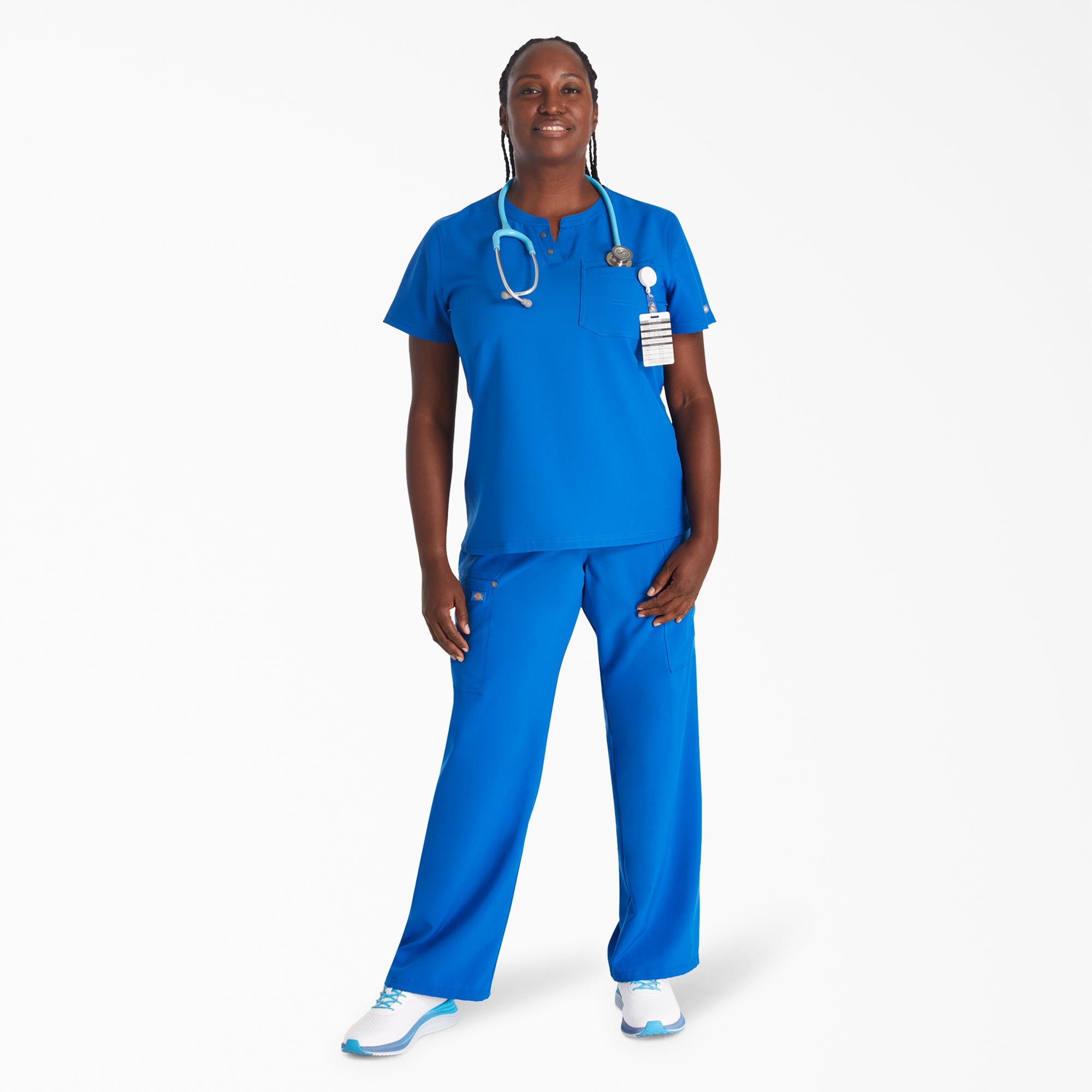 Women's EDS NXT Henley Scrub Top