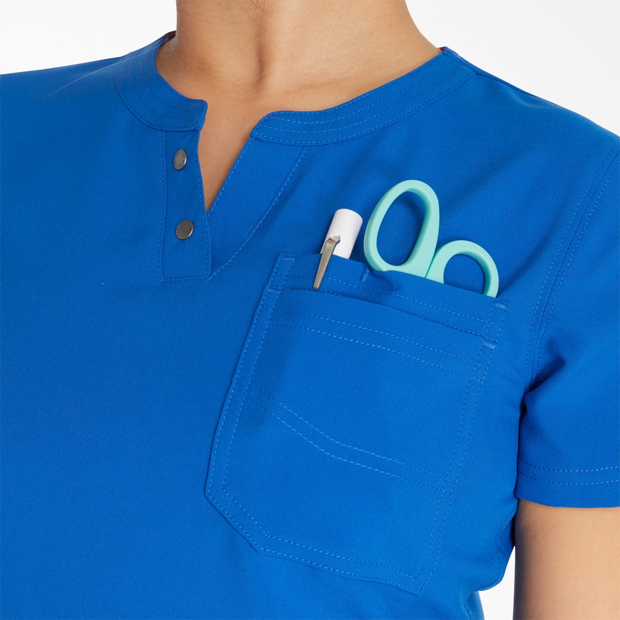 Women's EDS NXT Henley Scrub Top