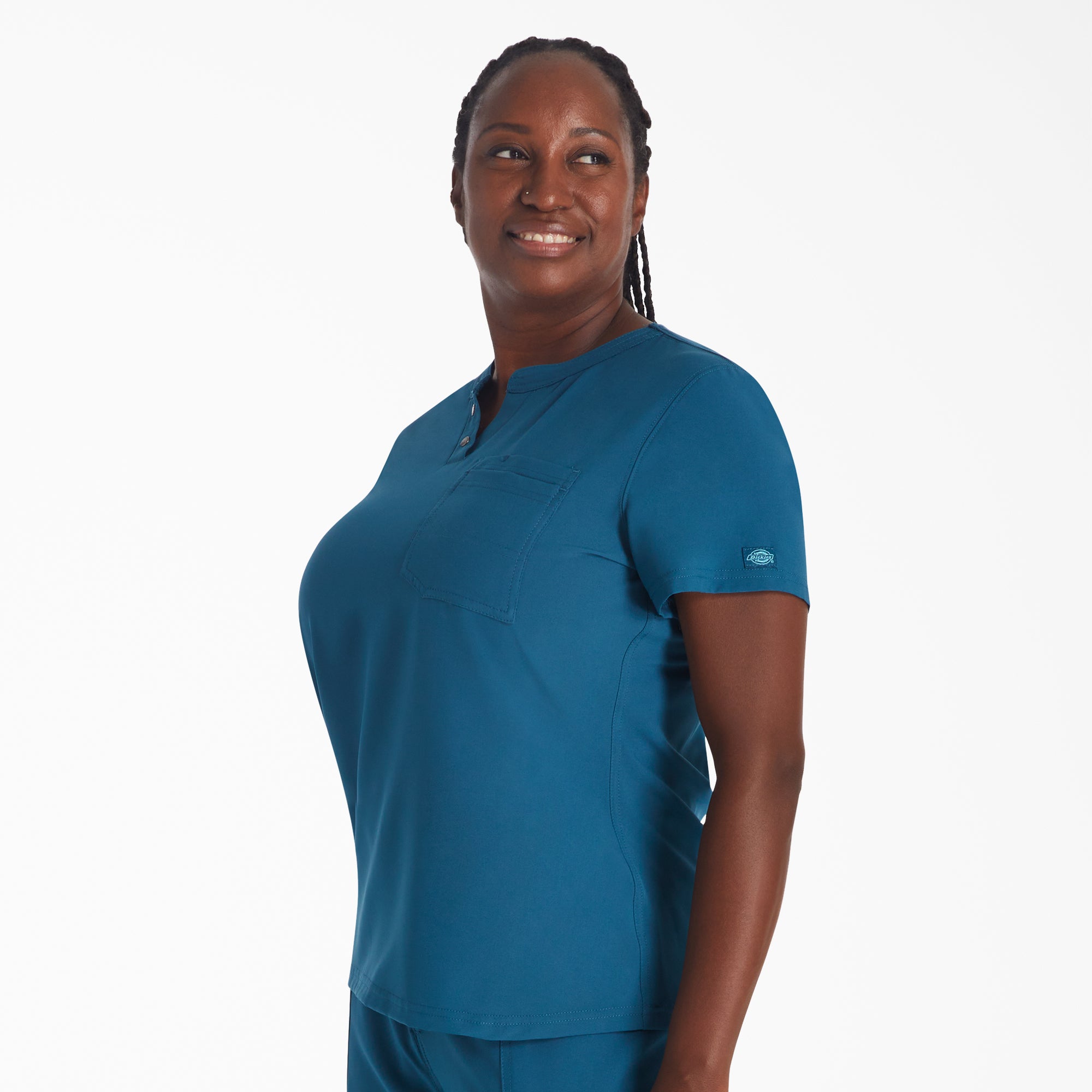 Women's EDS NXT Henley Scrub Top