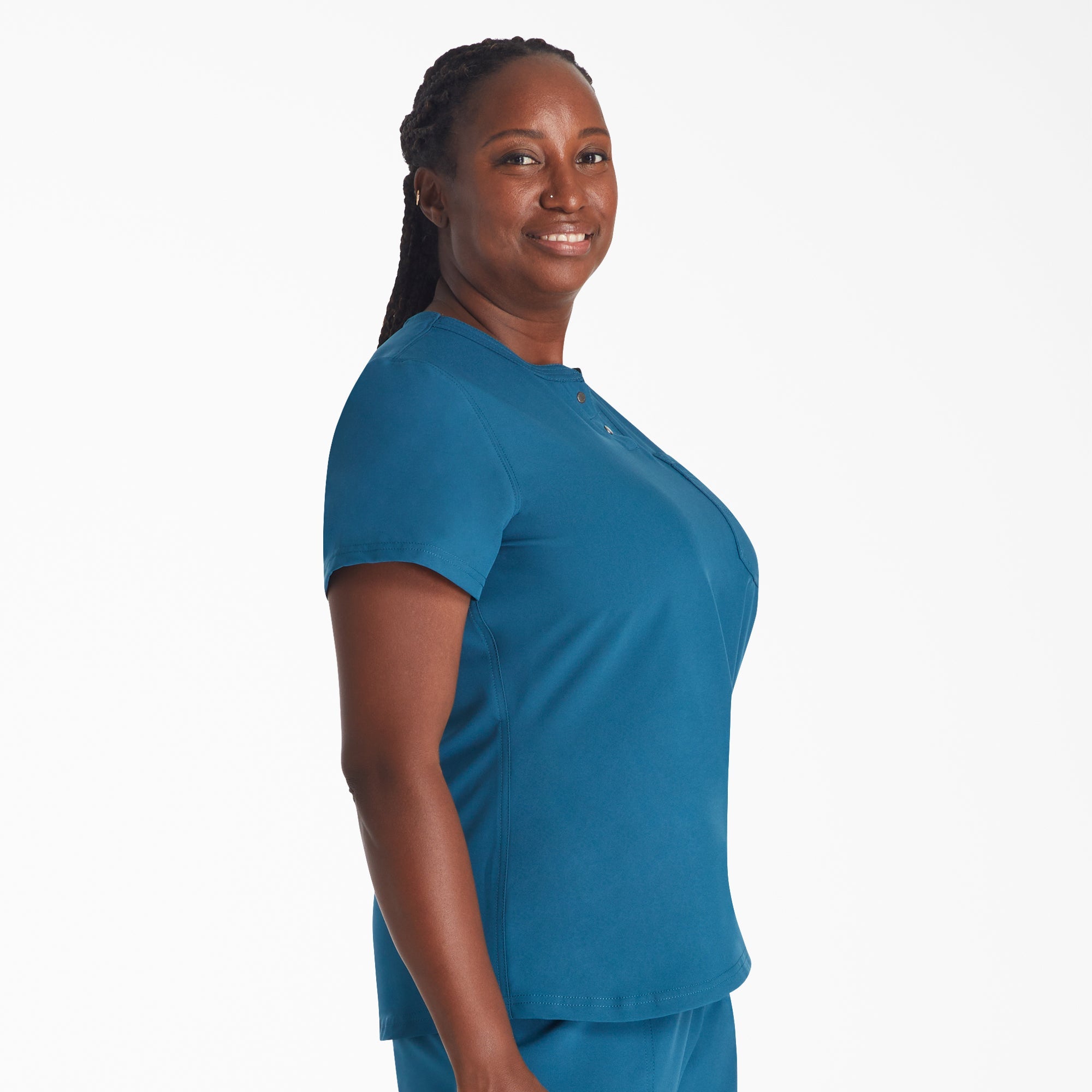 Women's EDS NXT Henley Scrub Top